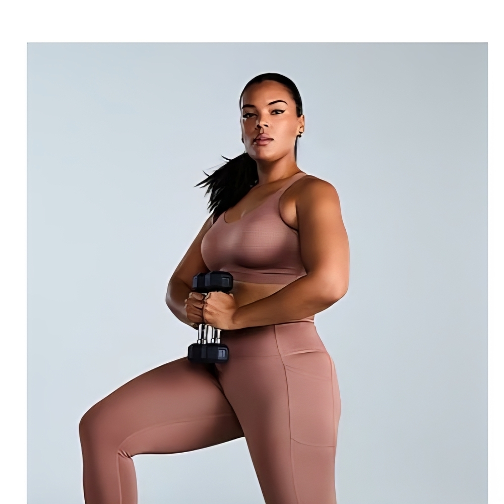 Victoria's Secret Dusty Pink Sports Bra - Picture 4 of 5